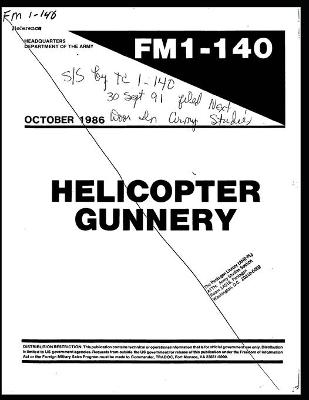 Book cover for FM 1-140 Helicopter Gunnery