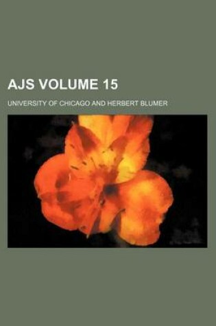 Cover of Ajs Volume 15