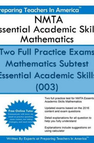 Cover of NMTA Essential Academic Skills Mathematics