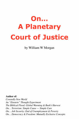 Cover of On... a Planetary Court of Justice