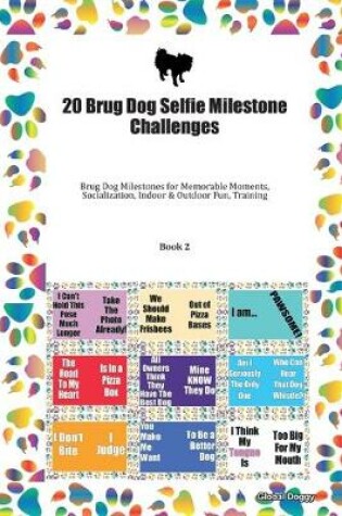 Cover of 20 Brug Dog Selfie Milestone Challenges