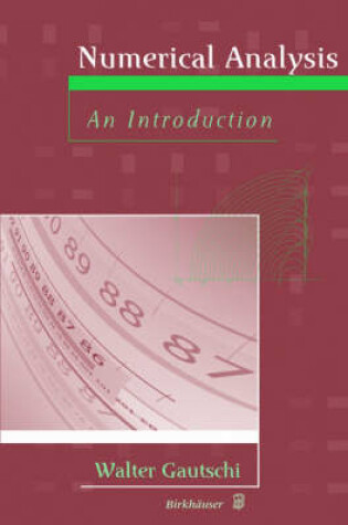 Cover of Numerical Analysis