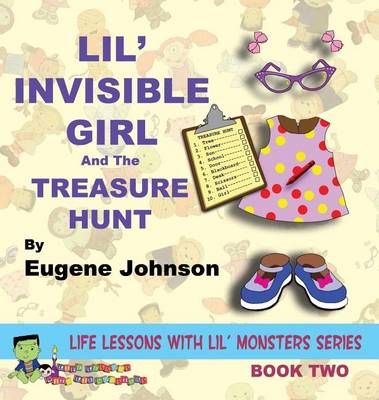 Book cover for Lil' Invisible Girl and the Treasure Hunt