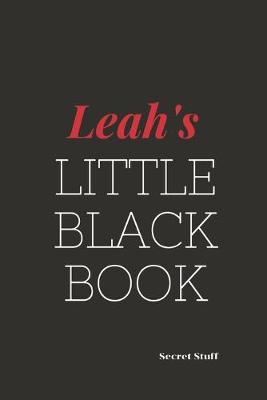 Book cover for Leah's Little Black Book