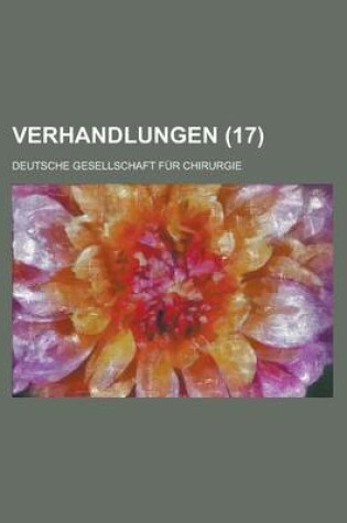 Cover of Verhandlungen (17)