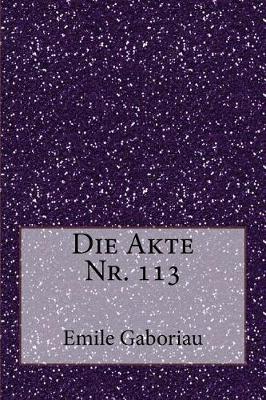 Book cover for Die Akte NR. 113