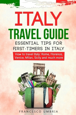 Book cover for Italy travel guide