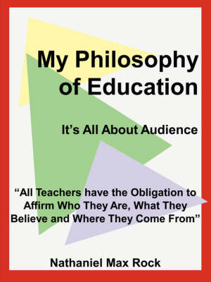 Book cover for My Philosophy of Education