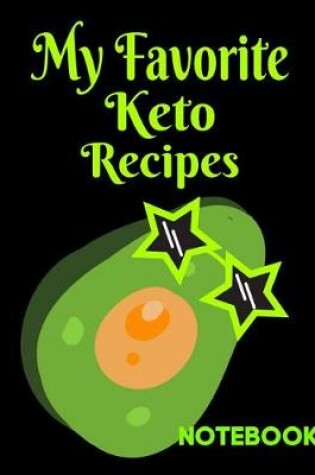Cover of My Favorite Keto Recipes Notebook