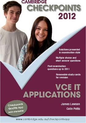 Cover of Cambridge Checkpoints VCE IT Applications 2012