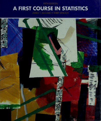 Book cover for A First Course in Statistics