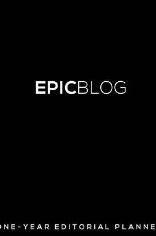 Cover of Epic Blog