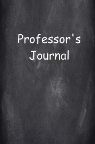 Cover of Professor's Journal