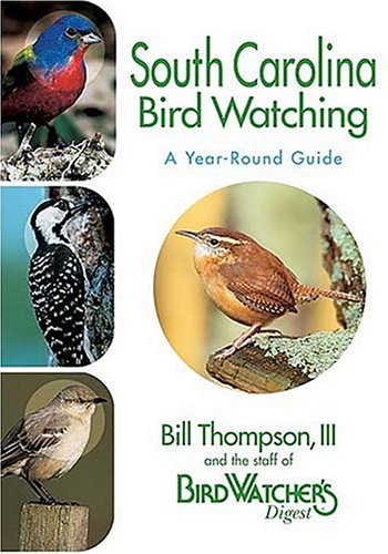 Book cover for South Carolina Birdwatching - A Year-Round Guide