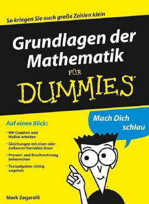 Cover of Grundlagen der Mathematik fur Dummies