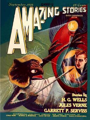 Book cover for Amazing Stories, September 1926