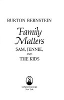 Book cover for Family Matters, Sam, Jennie, and the Kids