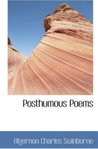 Cover of Posthumous Poems