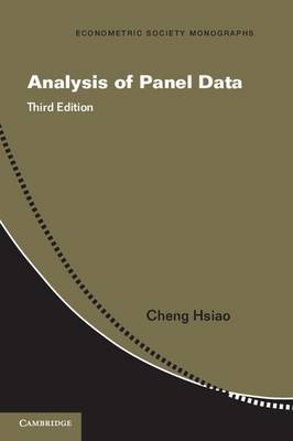 Book cover for Analysis of Panel Data