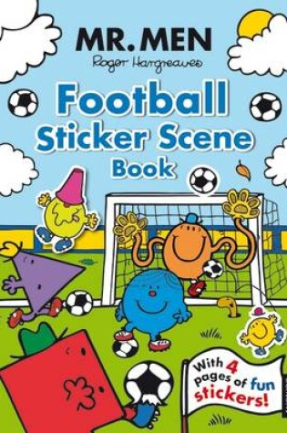 Cover of Mr Men Football Sticker Scene Book