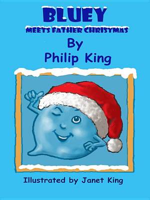 Book cover for Bluey Meets Father Christmas