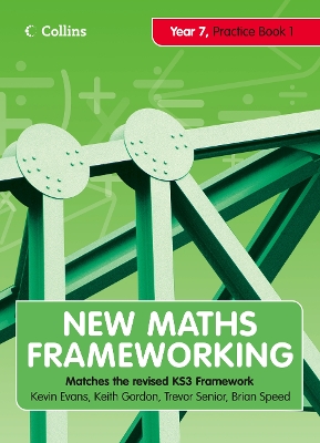 Book cover for New Maths Frameworking Practice 7.1
