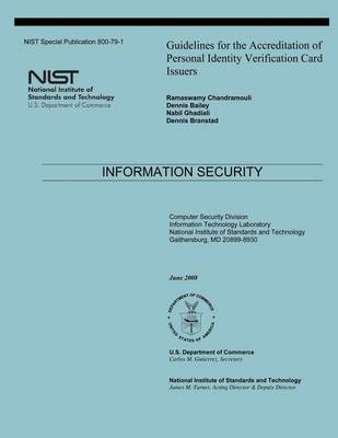 Book cover for Guidelines for the Accreditation of Personal Identity Verification Card Issuers