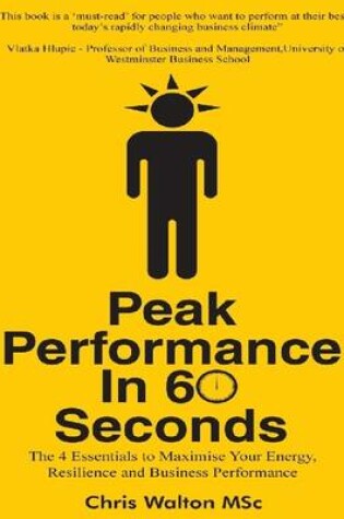 Cover of Peak Performance in 60 Seconds