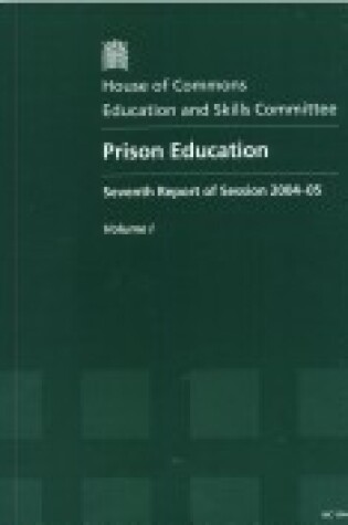 Cover of Prison Education, Seventh Report of Session