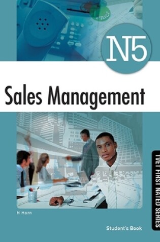 Cover of Sales Management N5 Student's Book