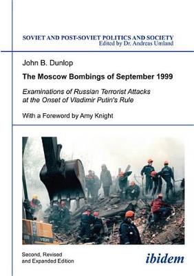 Book cover for The Moscow Bombings of September 1999