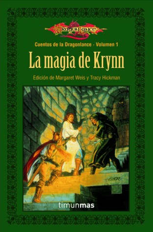 Book cover for La Magia de Krynn