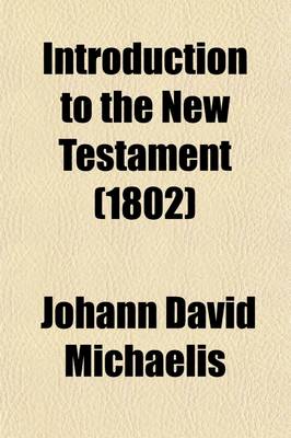 Book cover for Introduction to the New Testament (Volume 2, PT. 1)