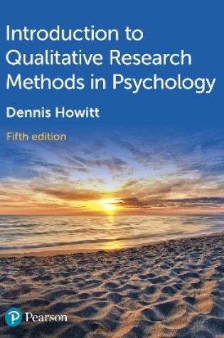 Cover of Introduction to Qualitative Research Methods in Psychology