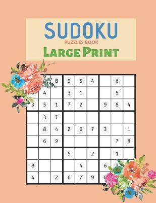 Book cover for Sudoku Puzzles Book Large Print