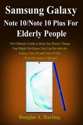 Book cover for Samsung Galaxy Note 10/Note 10 Plus for Elderly People