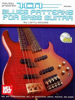 Book cover for 101 Blues Patterns for Bass Guitar