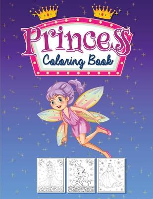 Book cover for Princess Coloring Book