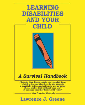 Book cover for Your Child's Special Needs