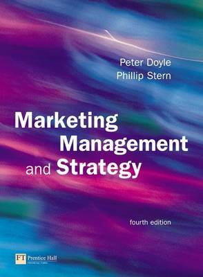 Book cover for Marketing Management and Strategy