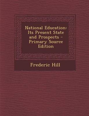 Cover of National Education