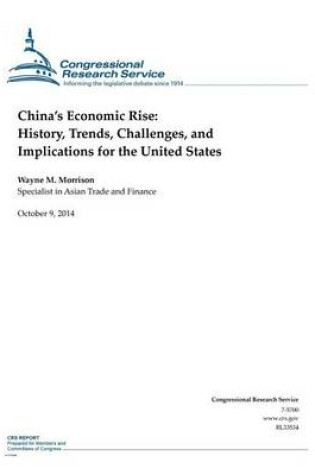 Cover of China's Economic Rise