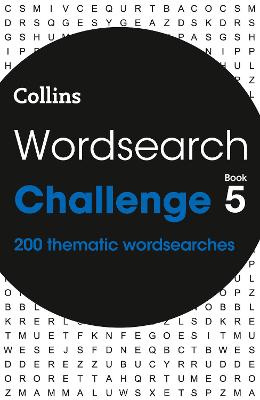 Book cover for Wordsearch Challenge book 5
