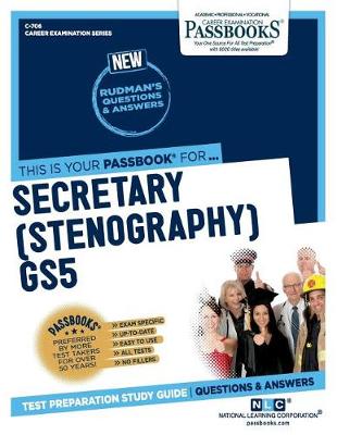 Book cover for Secretary (Stenography) Gs5 (C-706)