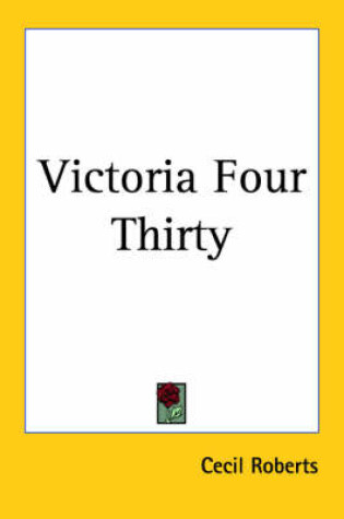 Cover of Victoria Four Thirty