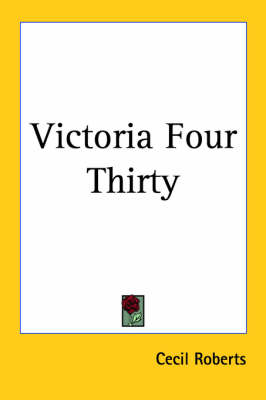 Book cover for Victoria Four Thirty