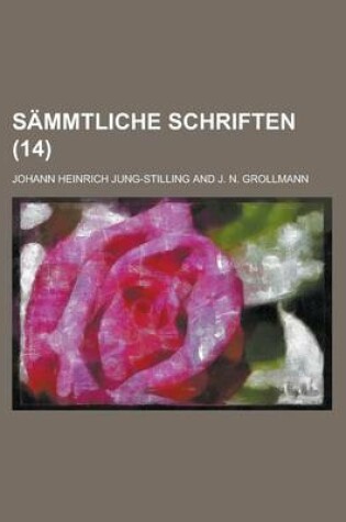 Cover of Sammtliche Schriften (14)