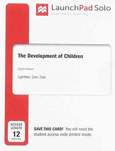 Book cover for LaunchPad for The Development of Children (12 month Access Card)