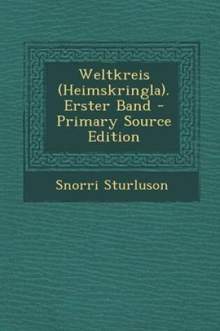 Cover of Weltkreis (Heimskringla). Erster Band