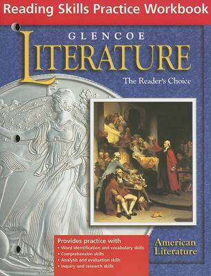 Book cover for Glencoe Literature, Grade 11, Reading Skills Practice Workbook